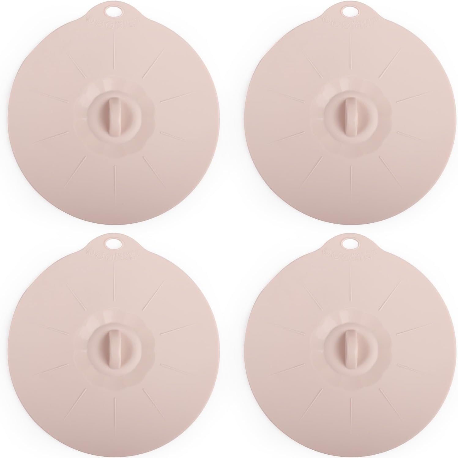 4"-12" Silicone Lids for Cups Bowls Plates Pans, Microwave Splatter Cover, Kitchen Containers Lids Cover for Food Storage, Small 5.9" 4 Pack